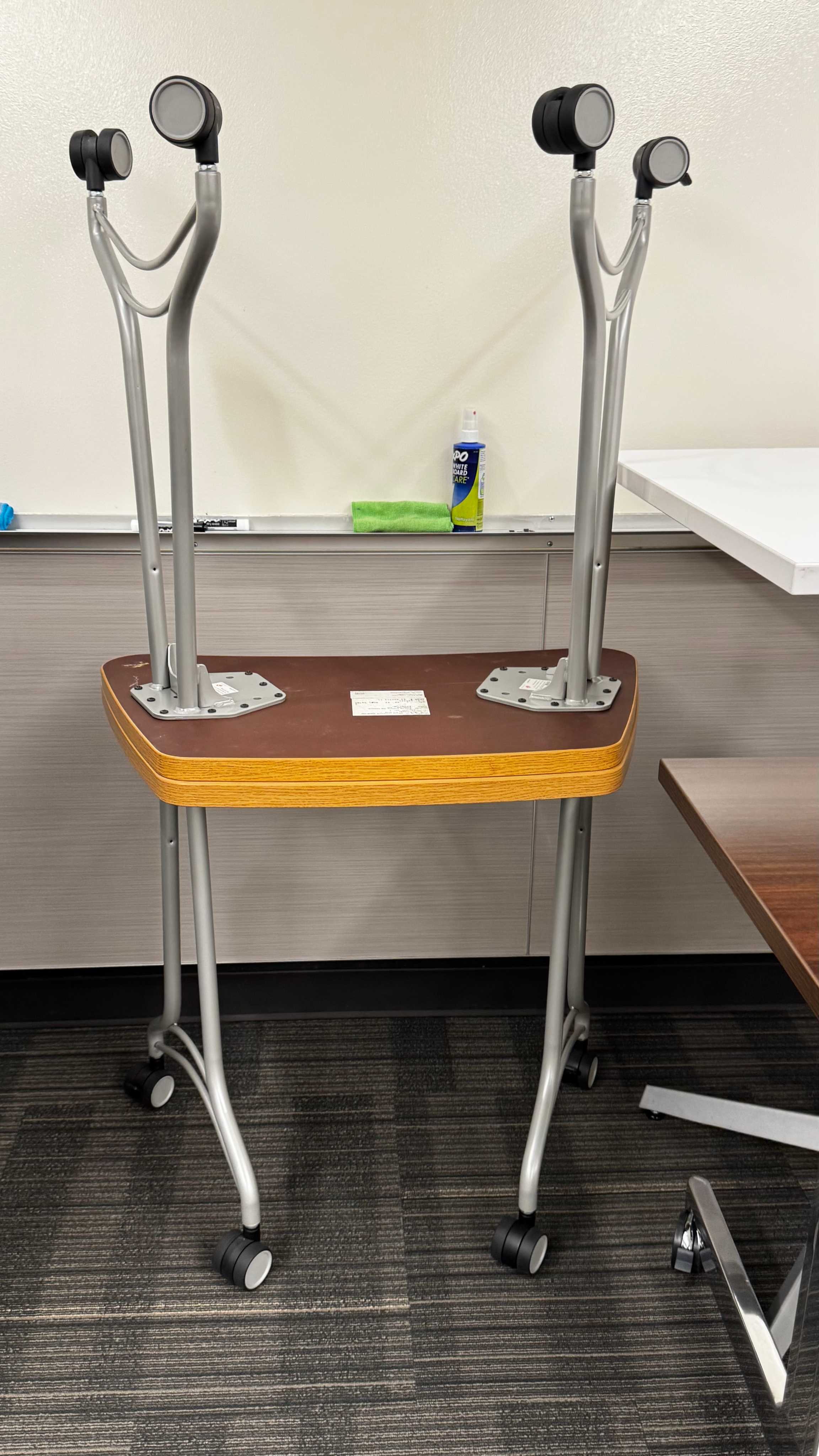 Moveable Tables W/Wheels